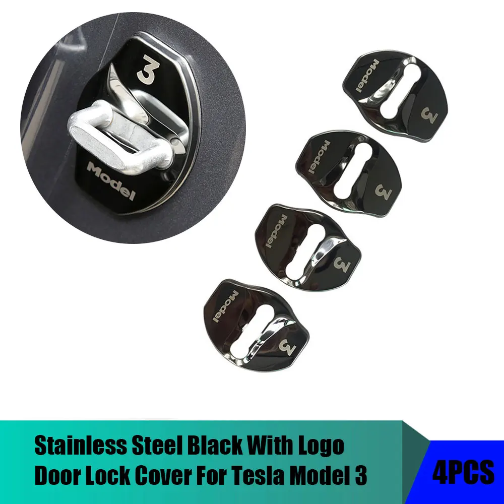 Для Tesla Model 3 18-20 Защитная крышка для автомобильной двери из нержавеющей стали