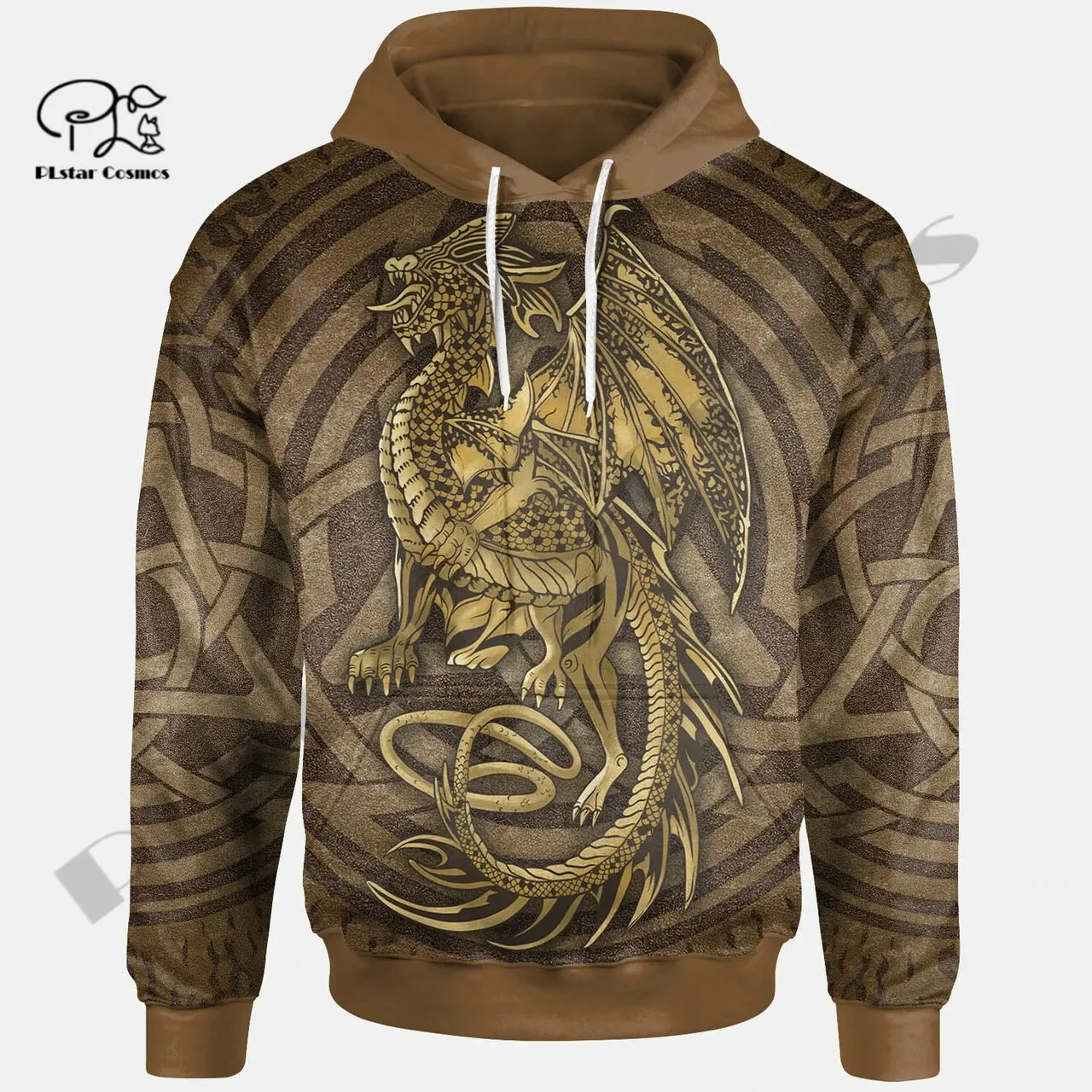 PLstar Cosmos 3DPrint новейший кельтский Дракон винтажный уникальный унисекс