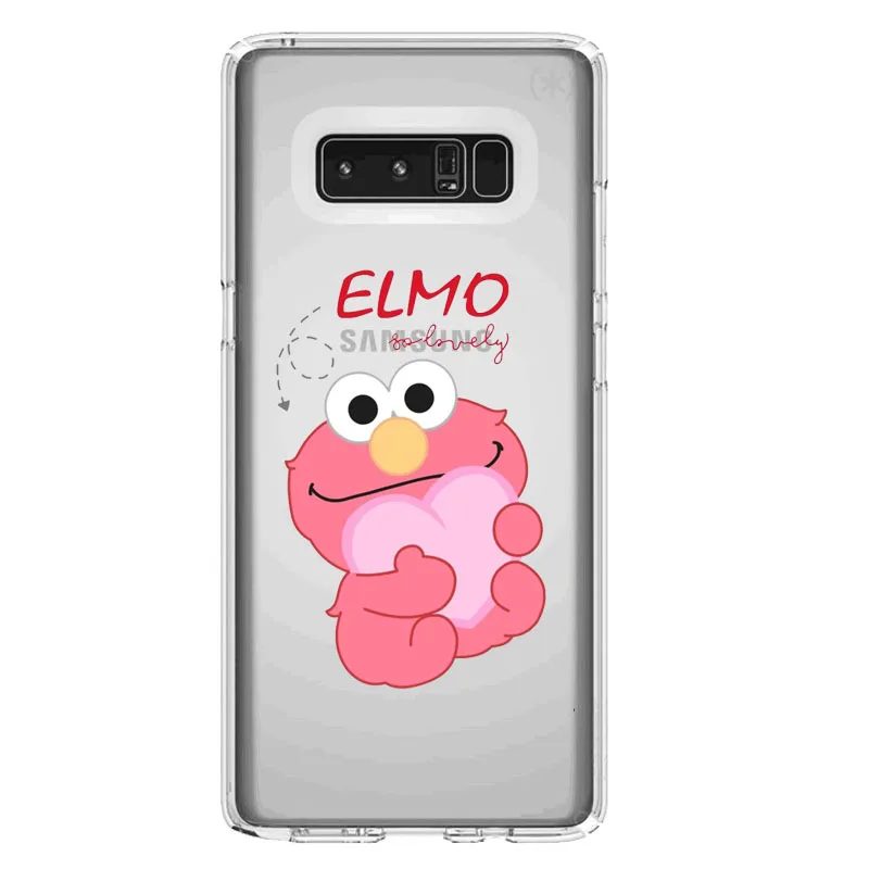 Прекрасный мультфильм печенье монстров с принтом Элмо мягкий чехол из ТПУ &quotдля