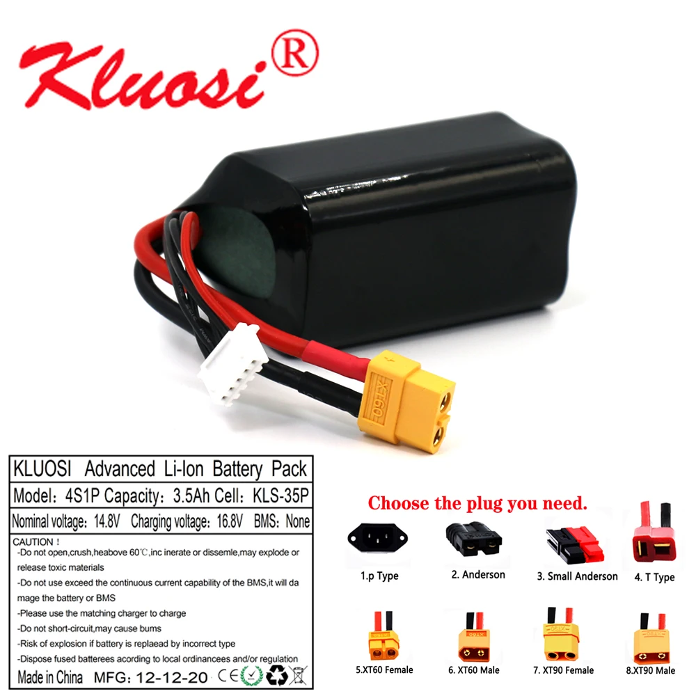 kluosi 4s1p 148 v 3 5ah 168 v высокая ёмкость бла бе