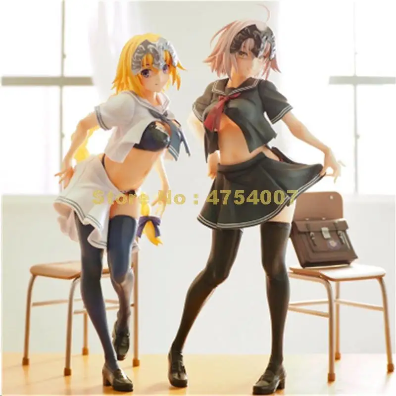 Аниме Судьба/Большой заказ альтер школьная форма черный матросский костюм ПВХ
