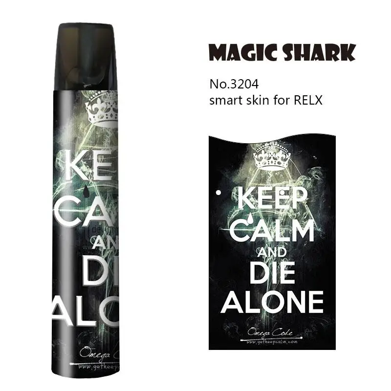 Набор наклеек Magic Shark Bumpy для Relx чехол из ПВХ пленка вейпа | Мобильные телефоны и
