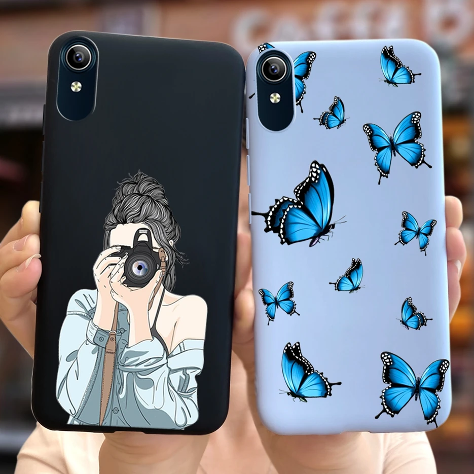 Силиконовый чехол для Vivo Y90 чехол 1908 1823 милые яркие окрашенные мягкие тонкие Чехлы, чехлы для телефонов чехол s для Vivo Y91C 2020 Vivo Y90 Y 90 чехол