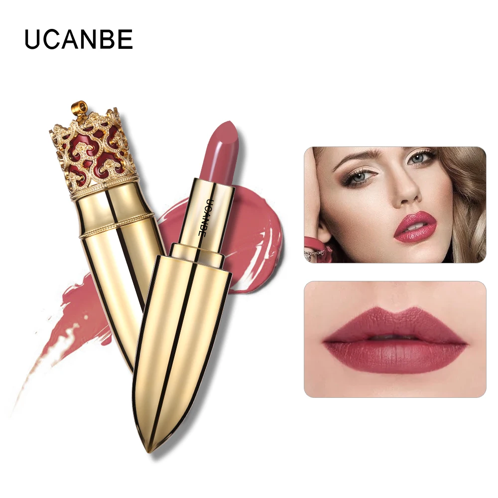 UCANBE Корона матовая губная помада обнаженная бархатная долгостойкий увлажнитель