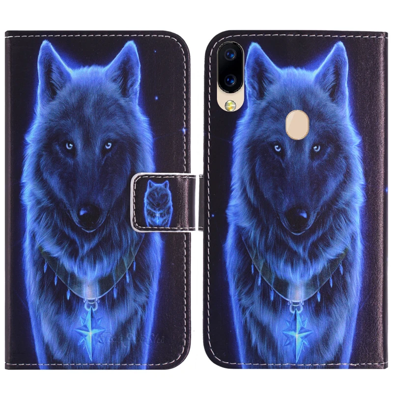 Чехол-книжка для MLS Notch Rocky чехол телефона &quot кожаный с рисунком | Мобильные