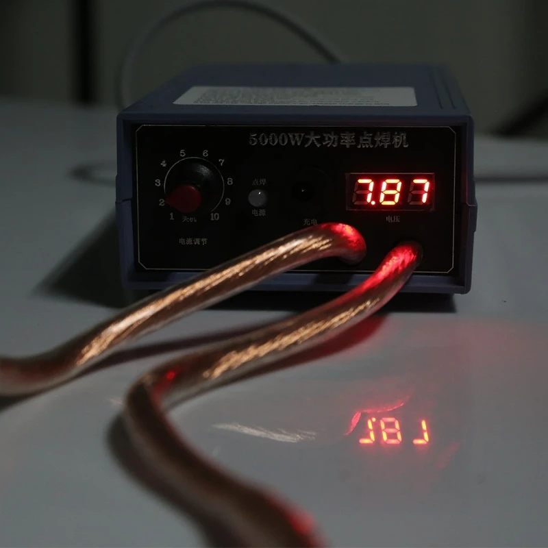 

EU Portable Spot Welder 5000W LED Battery Solder Welding Machine for 18650 K3KD