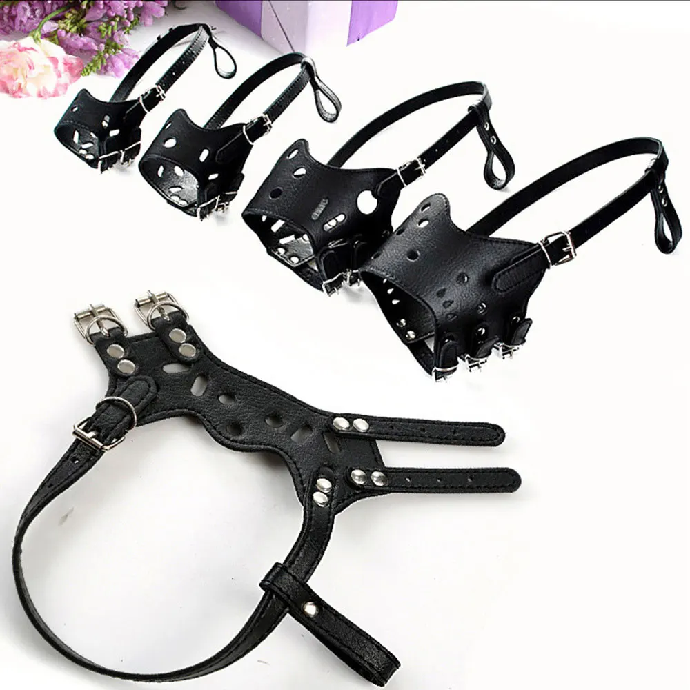 1 шт. собака Регулируемый Анти намордник против лая укусов морды Pet Маска Рот