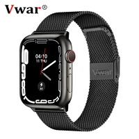 vwar gw67 pro max series 7 smart watch heart rate monitor ip68 waterproof sports fitness tracker iwo plus smartwatch ios android