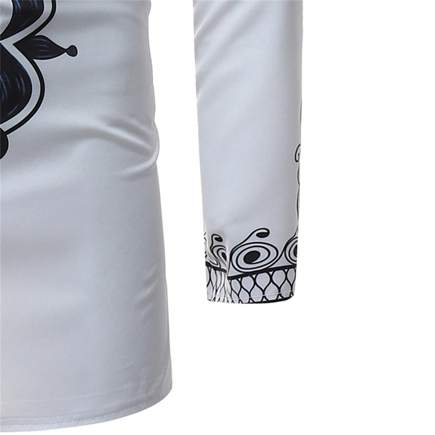 

Maxi Men African Casual Dashiki Dress 2021 Print Rich Bazin Men's African Clothing Fashion African Dress White Long Sleeve Shirt