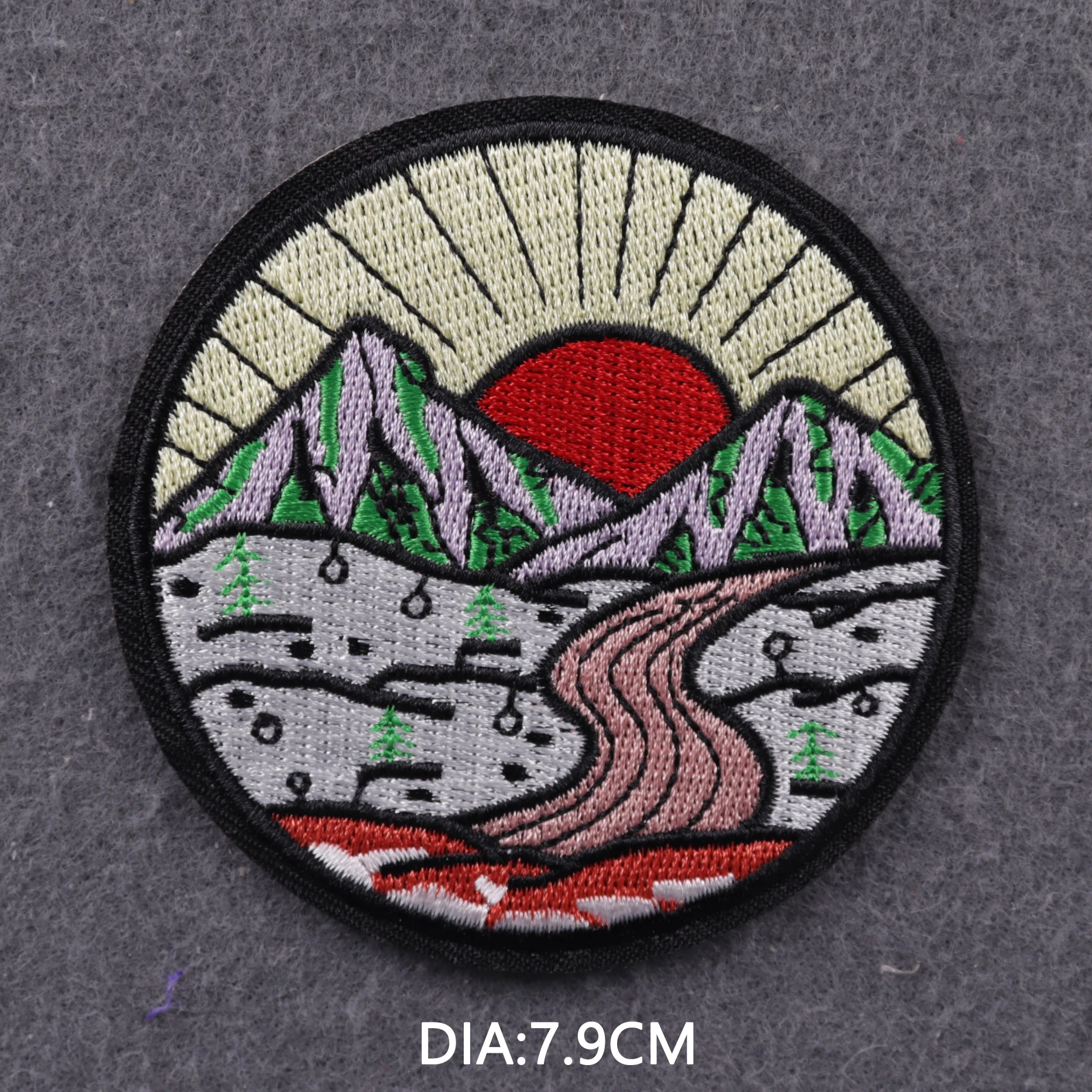 Нашивки с вышивкой Ван Гога вышивка помощью утюга аппликация для куртки полосы