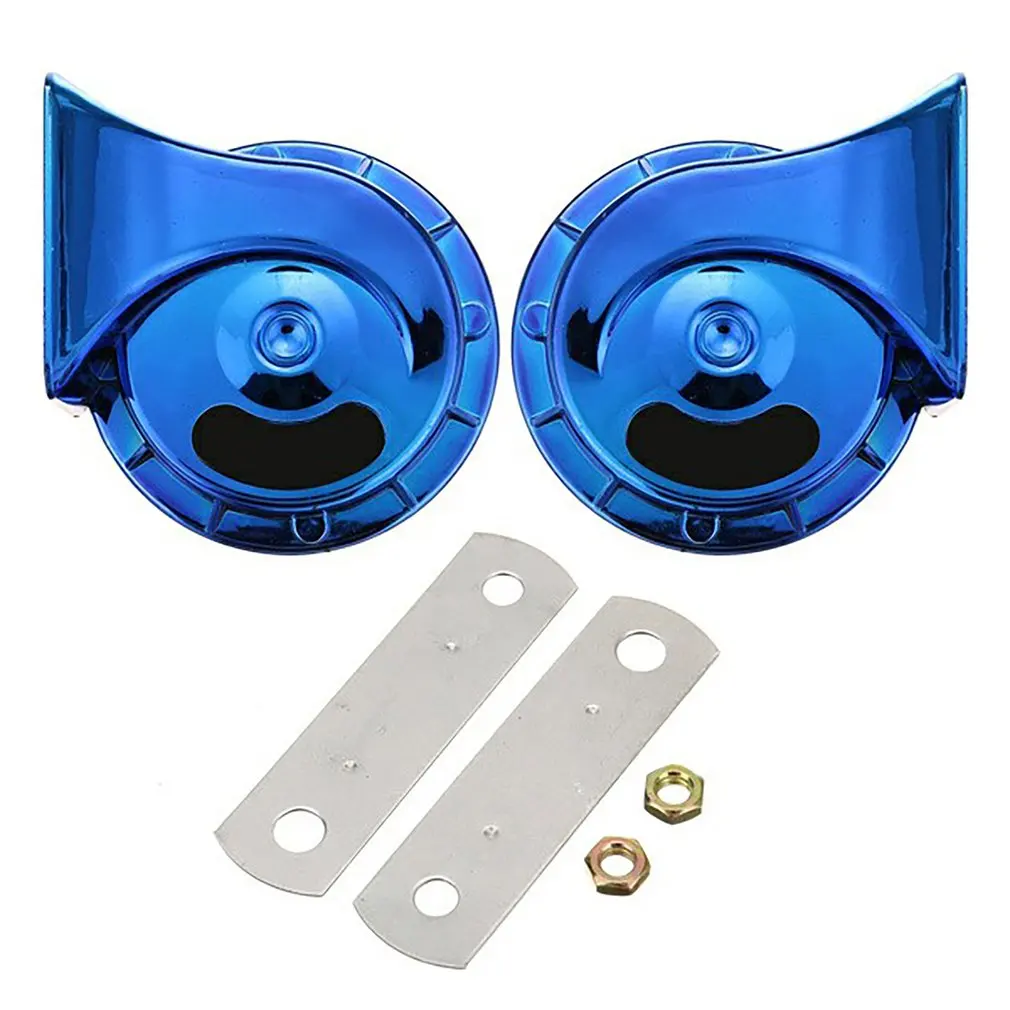 

12 В 400 дБ Электрический улитковый гудок, Универсальный супер громкий водонепроницаемый гудок для автомобиля, воздушный гудок для мотоцикла,...