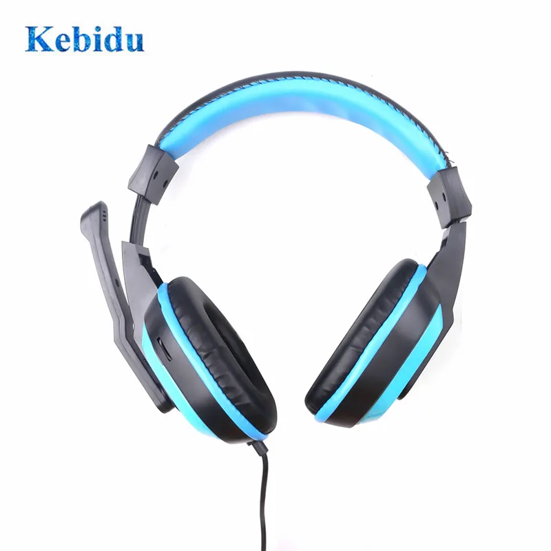 Kebidu миниатюрные стереонаушники полнодиапазонные для игр 3 5 мм компьютер телефон