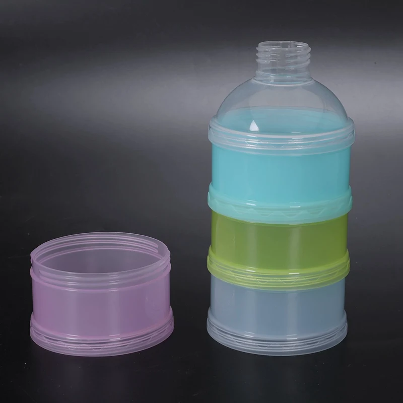 4 слоя Миксер для сухого молока чехол с дозатором молочной смеси детская