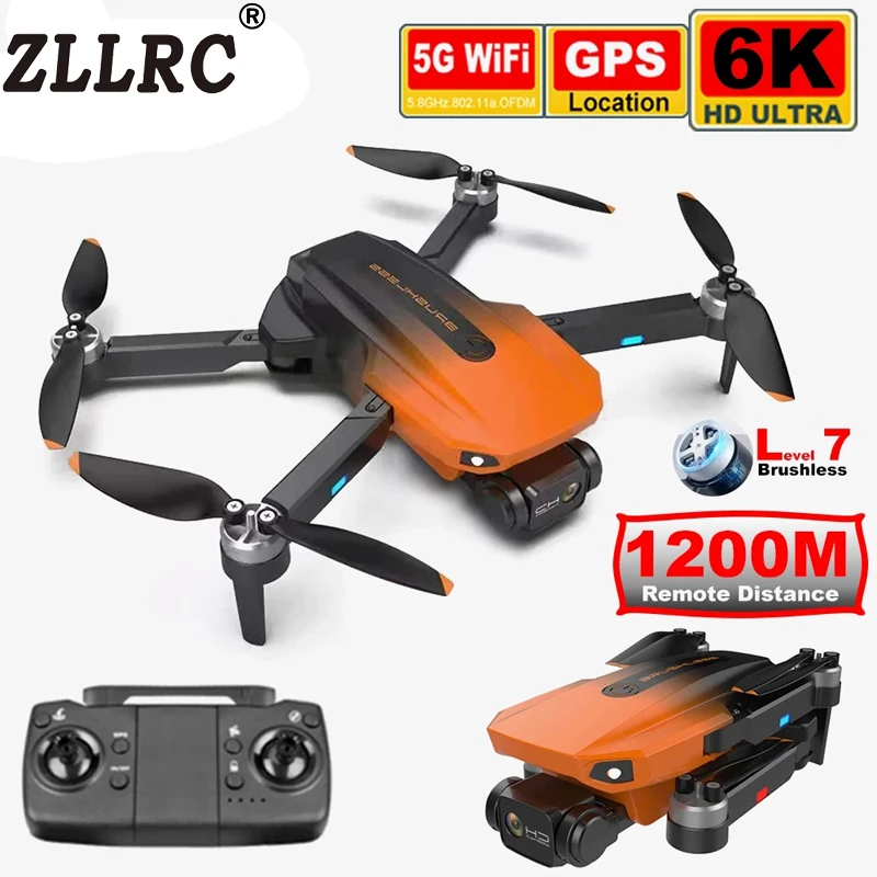 Квадрокоптер ZLLRC RG101 с камерой 6K GPS Wi-Fi FPV 1 2 км |