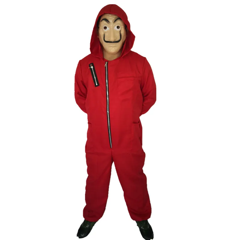 Новый House of Paper La Casa De Papel Косплэй костюм для Хеллоуина способный преодолевать
