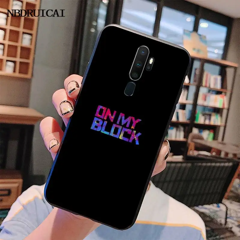 Милый чехол для телефона CUTEWANAN On My Block Bling Oppo A5 A9 2020 Reno Z Realme5Pro R11 | Мобильные телефоны