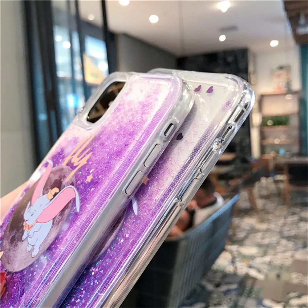 

Elephant Liquid Phone Case For Samsung Galaxy J1 J2 J4 J5 J6 J7 Core Pro Grand Prime Plus G530 J8 2018 Glitter Quicksand Cover