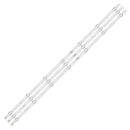 15PCS LED Strip 7 lamps For LG 43'' V16 ART3 2665 2550 FHD 1 6916L-2665A 2550A 43LW340C 43LH630V 43LH7500 LC430DUE FJ M4 M1