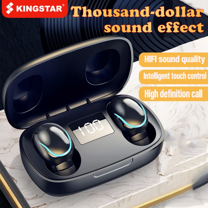 

TWS-стереонаушники KINGSTAR спортивные с шумоподавлением и микрофоном
