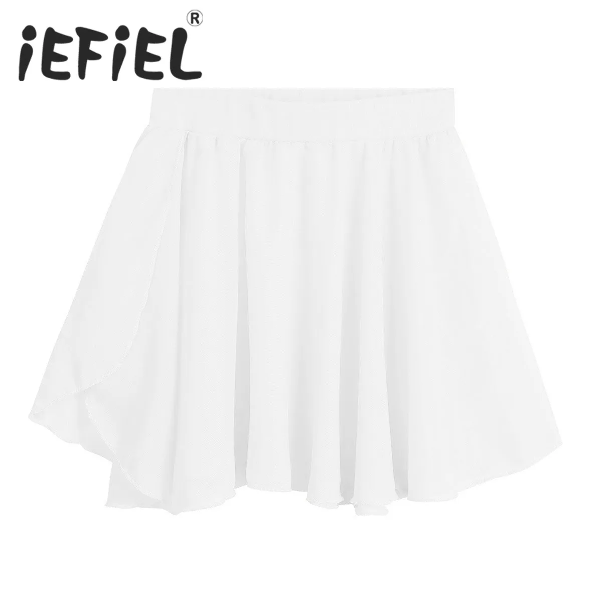 Детская классическая шифоновая мини юбка iEFiEL для балета девочек|Юбки| |