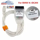 Диагностический кабель OBDII для BMW IN-PA Switch K + DCAN USB-интерфейс для BMW IN-PA E46 Ediabas K D CAN OBD2, сканер кодов FT232RL