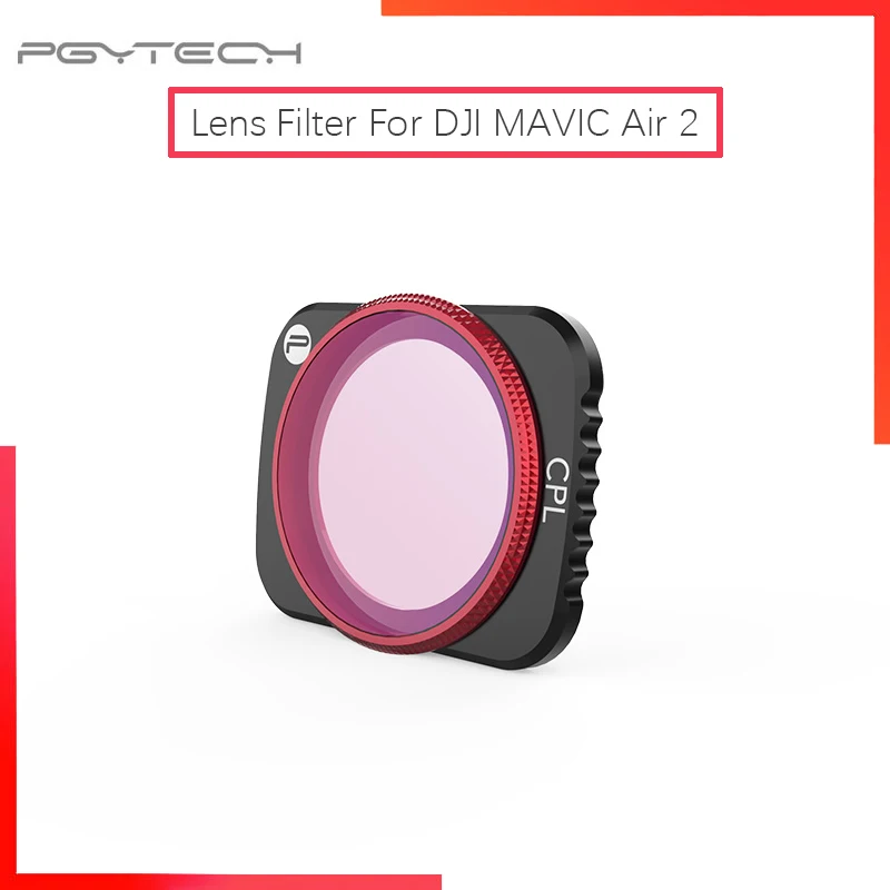 Фильтр PGYTECH CPL Для Mavic Air 2 профессиональный поляризационный фильтр аксессуары для