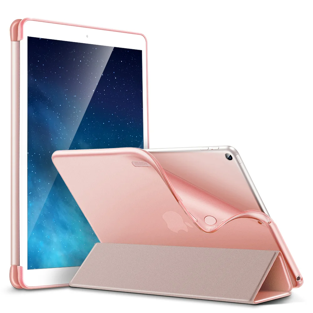 Тонкий умный чехол ESR Rebound для iPad 7th Gen, гибкий чехол из ТПУ с прорезиненным покрытием, чехол-накладка для iPad 7 10," Folio