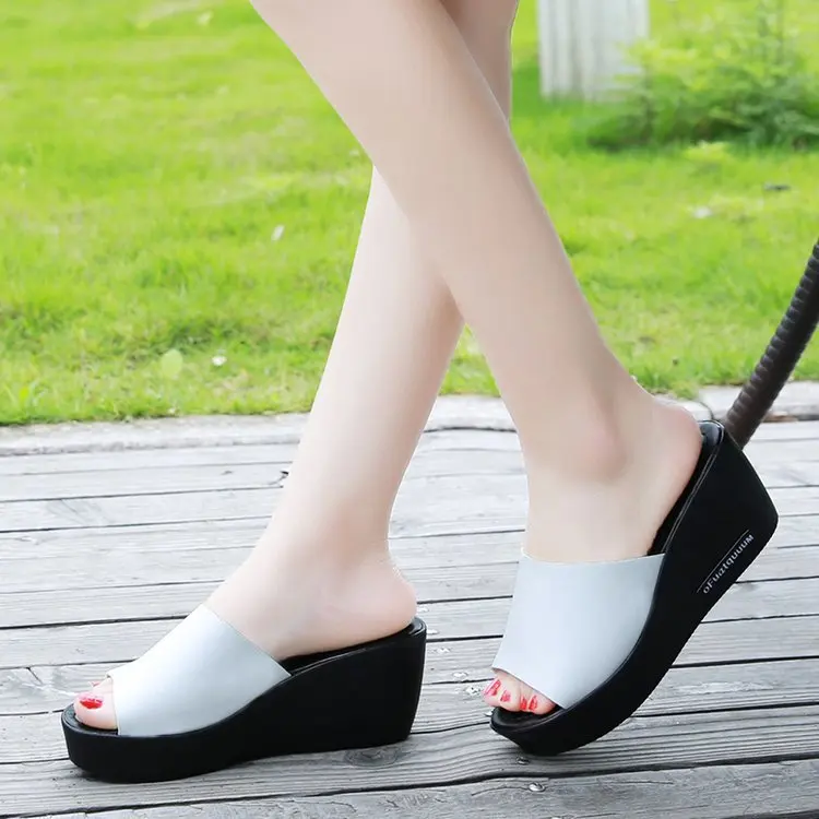 Прямая поставка Новинка 2021 \ сандалии на танкетке/платформе/высоком задники