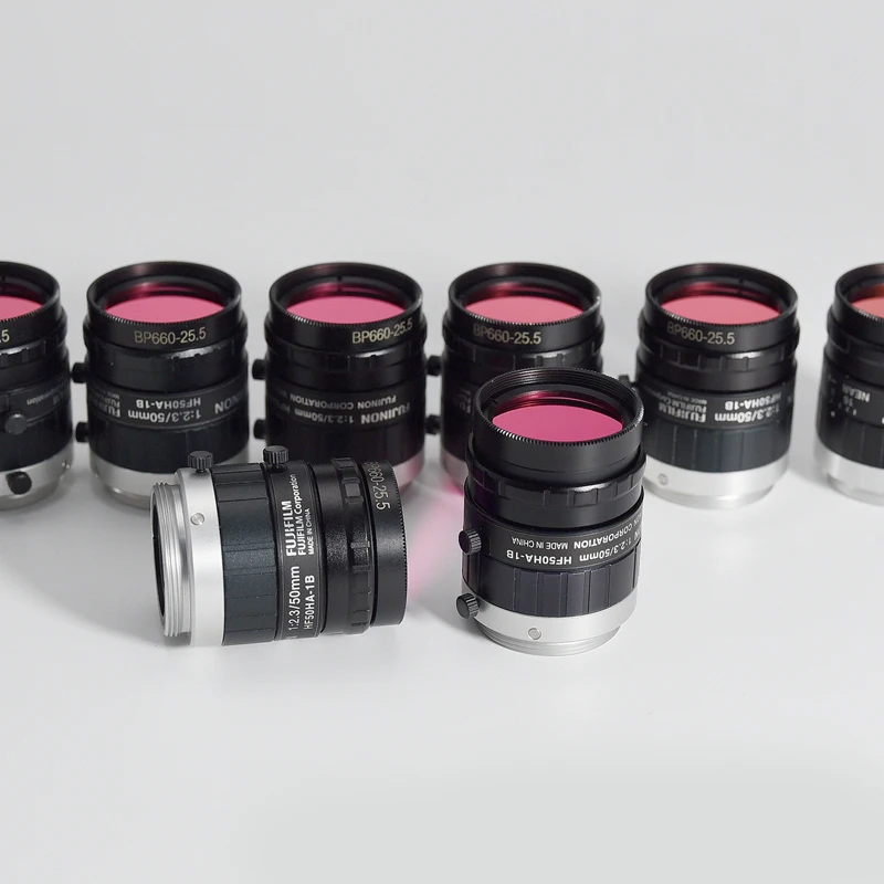 FUJINON HF50HA-1B Industrial Lens with Filter tested OK |