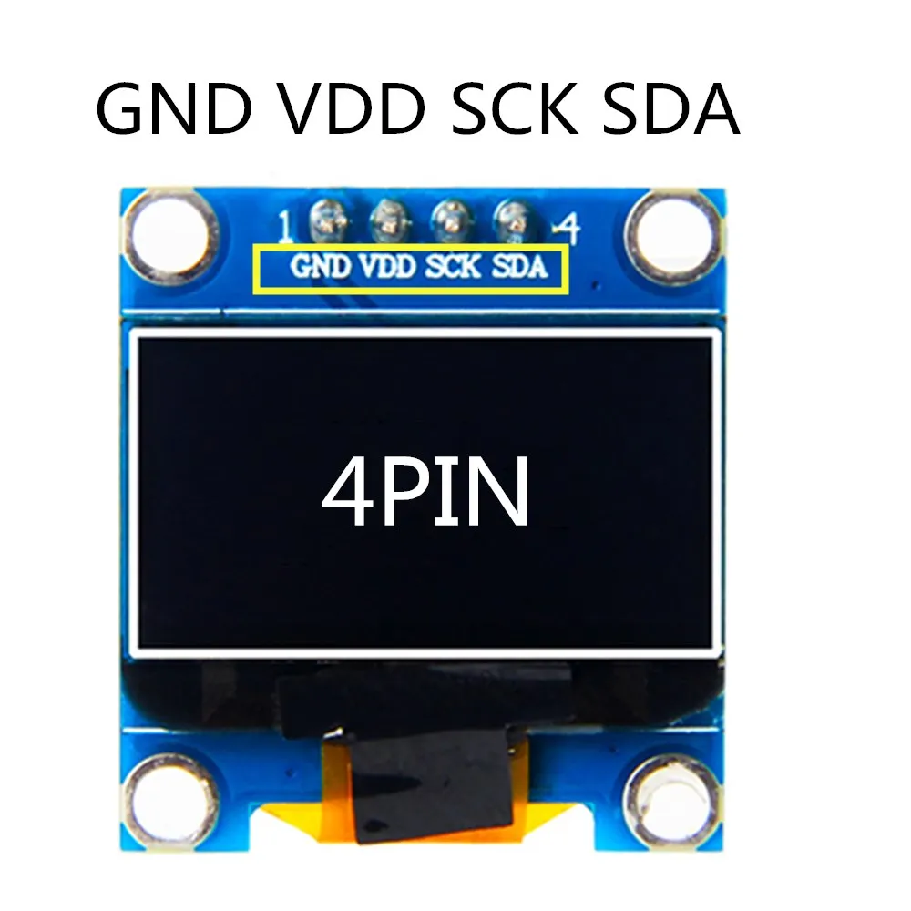 OLED дисплей 0 96 дюйма ЖК экран 12864 SSD1306 модуль дисплея IIC SPI HD выделение овальной
