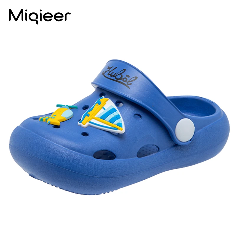

Summer Children Cave Shoes Baby Cartoon Waterproof Indoor Outdoor Slipper Boys Girls Beach Rain Shoes Kids Soft Non-slip Sandals