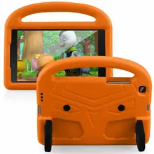 for Samsung Tab A 8.0 2019 T290 T295 8.0 inch Tablet Protecter for kids Cartoon Safe EVA Foam Handle Stand Case Cover Silicon