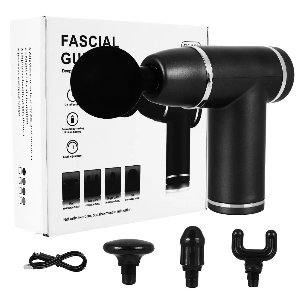 

RelaxingLife Massage Gun Deep Tissue Percussion Neck Muscle Massager For Pain Relief 8 Speeds Fascia Gun Electric Body Massager