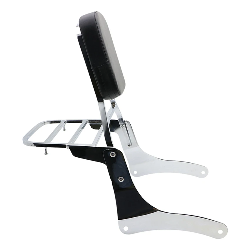

Rear Backrest Sissy Bar Luggage Rack For Kawasaki Vulcan VN900 2006-2017 07 08 09 10 11 12 13 14 15 16