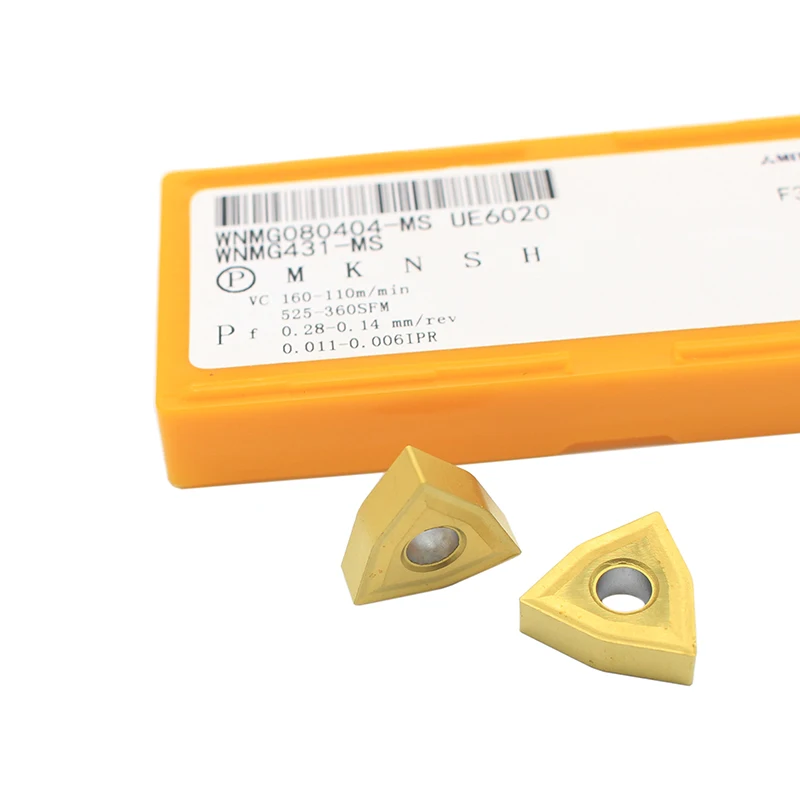 WNMG080404 MS UE6020 WNMG431 резец для наружной обточки wnmg 080404 вставки карбида фреза