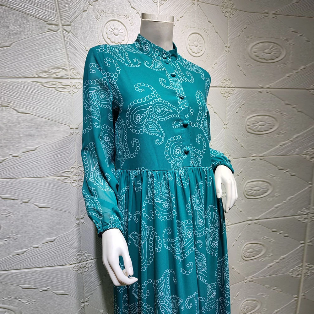 

Abaya Dubai Muslim Fashion Hijab Dress Turkey Kaftan African Dresses Women's Islam Clothing Robe Musulman De Mode Vestidos F2747
