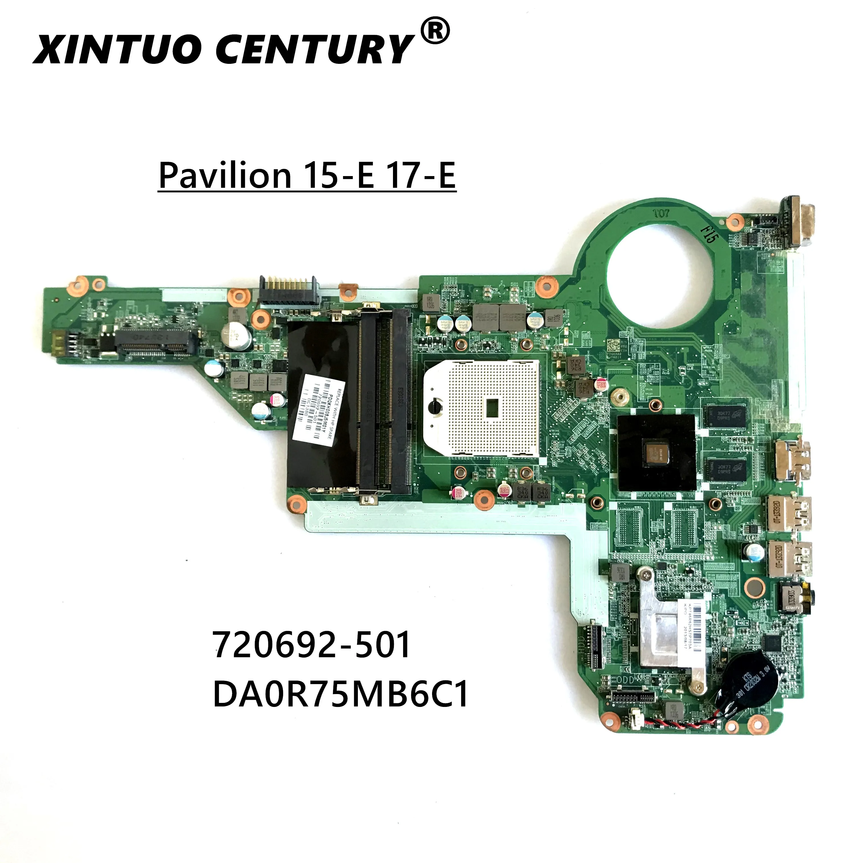 

Материнская плата для ноутбука HP 720692-001 720692-501, материнская плата DA0R75MB6C0 HD8670M 1 ГБ DDR3 100%, протестированная работа
