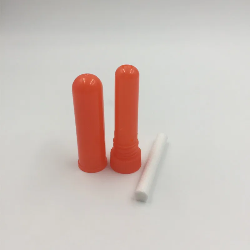 16 комплектов Цветной Пластик носовой ингалятор пустой распылитель с ароматом