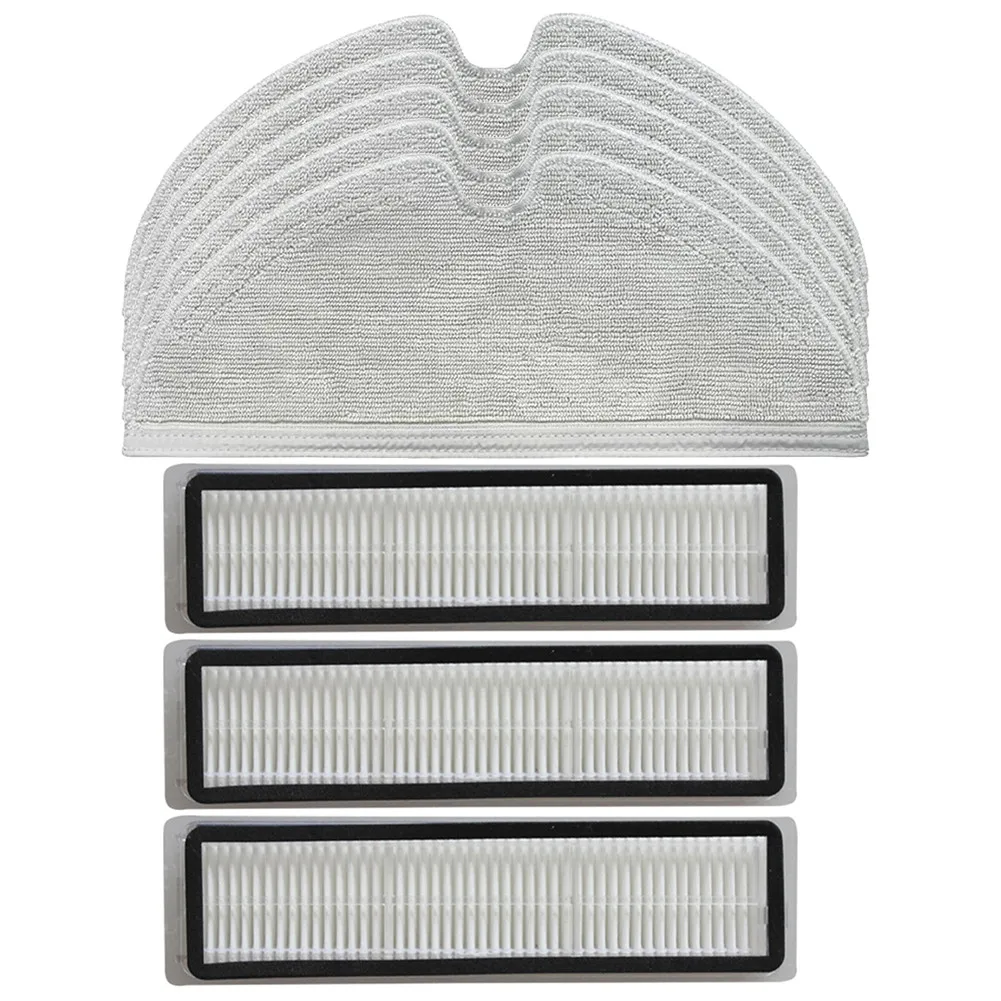 

8 Pcs Mop Cloth Filter Replacement Accessories For Bot L10 Pro Robot Vacuum Cleaner Household Cleaning Tools