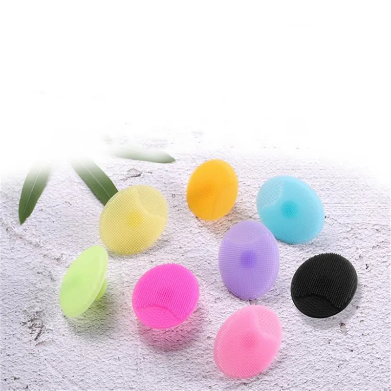 Ручная силиконовая щетка для чистки лица продукт мытья водонепроницаемый