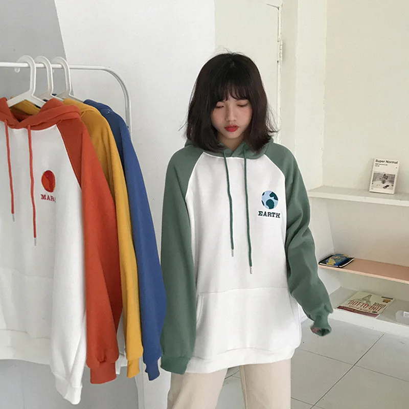 4 вида цветов осенне зимний пуловер с длинными рукавами и вышивкой в