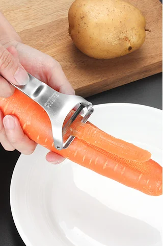 Горячая нержавеющая сталь Овощечистка Терка многофункциональный нож для