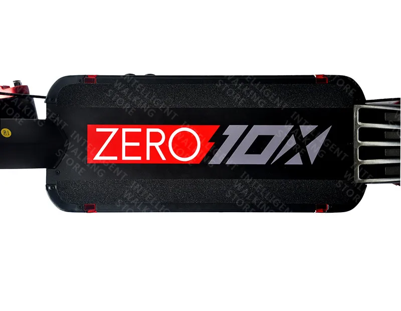 Бренд ZERO 10X Высокопроизводительный электрический скутер 52V 18AH/24AH(LG) двойной мотор 1000W* 2, гидравлический, максимальная скорость 65 км/ч