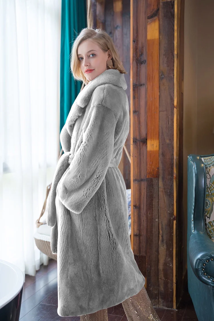 Пушистая шуба из искусственного меха норки куртка 2020 зимняя теплая Женская в