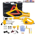 NthPower 3-тонный комплект электрического автомобильного домкрата 12 В с ударным ключом и воздушным насосом, автомобильный подъемник, домкраты в форме ножниц, инструменты для ремонта