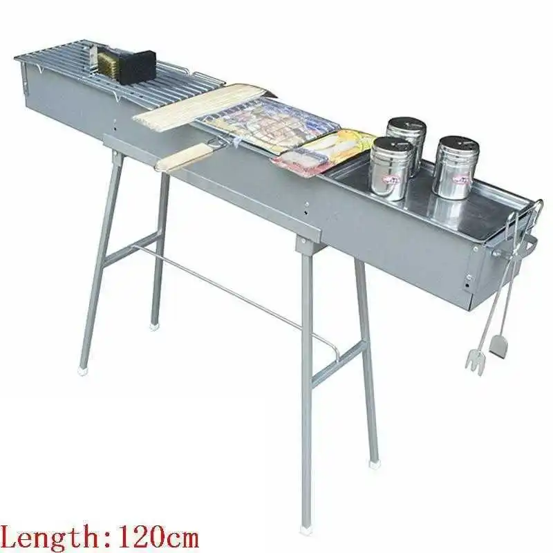 

Outdoor Kitchen Asador Camping Gril Barbeque Portable Bbq Charbon De Bois barbacoa Kebab Commercial Grill Parrilla Barbecue