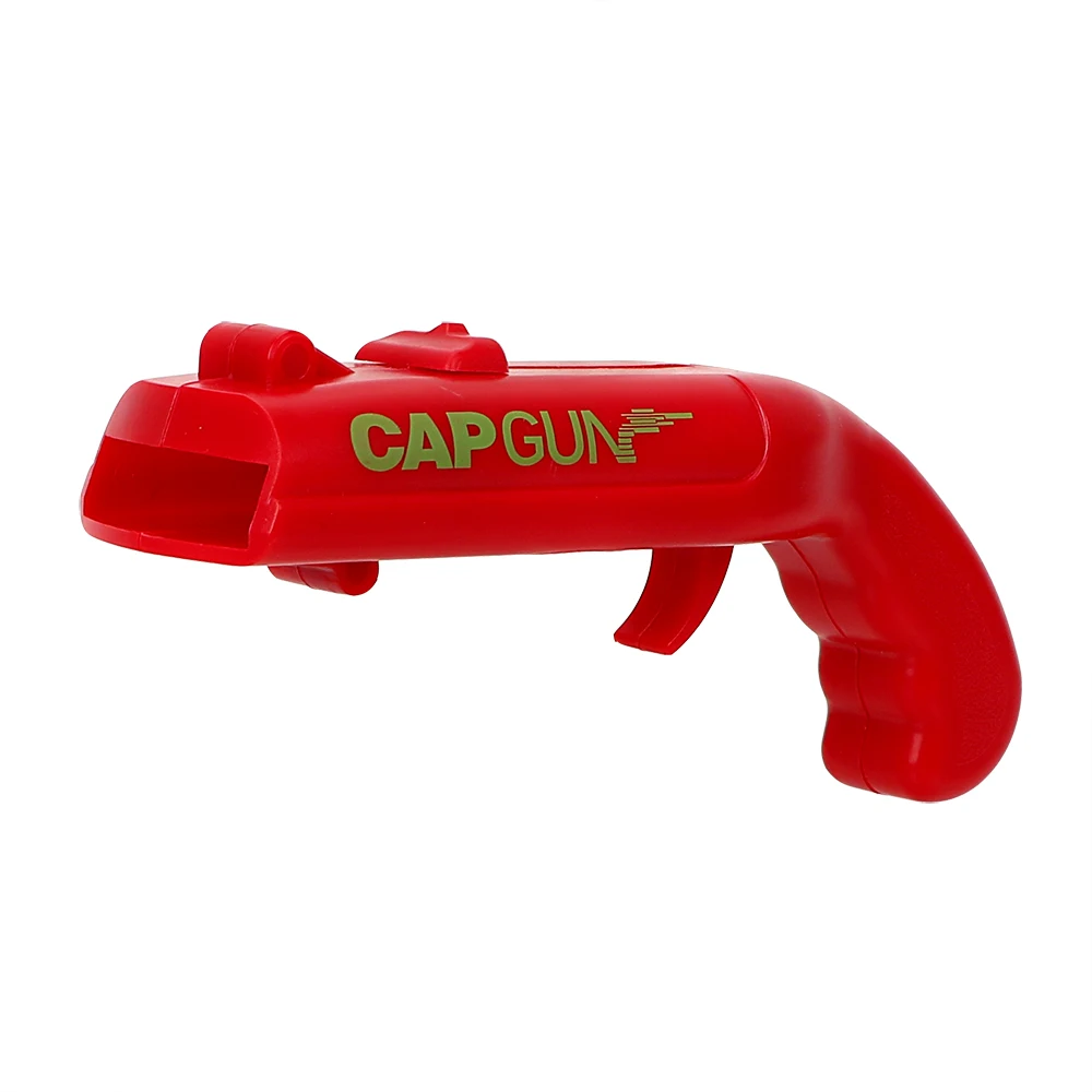 Gun shape Drink Opening Shooter Beer Bottle Opener Spring Cap Catapult Launcher Bar Tool Can Openers Creative | Дом и сад