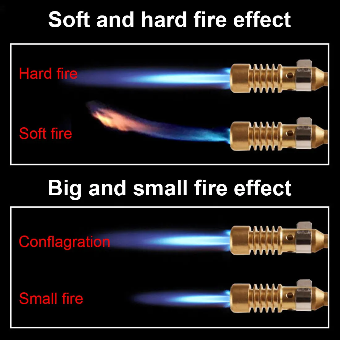 Газовая горелка пламя пистолет газовый сварочный фонарь Газовый паяльник