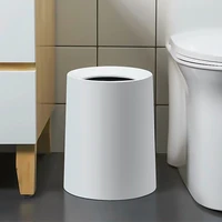 creative nordic trash can office kitchen storage paper basket round trash can bathroom basurero cocina home products df50ljt