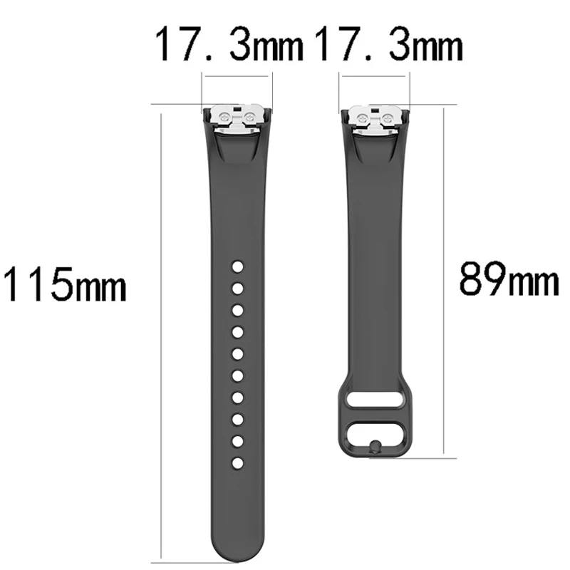 1 шт. силиконовые спортивные часы ремешок для Samsung Galaxy Fit SM R370 смарт браслет Смарт